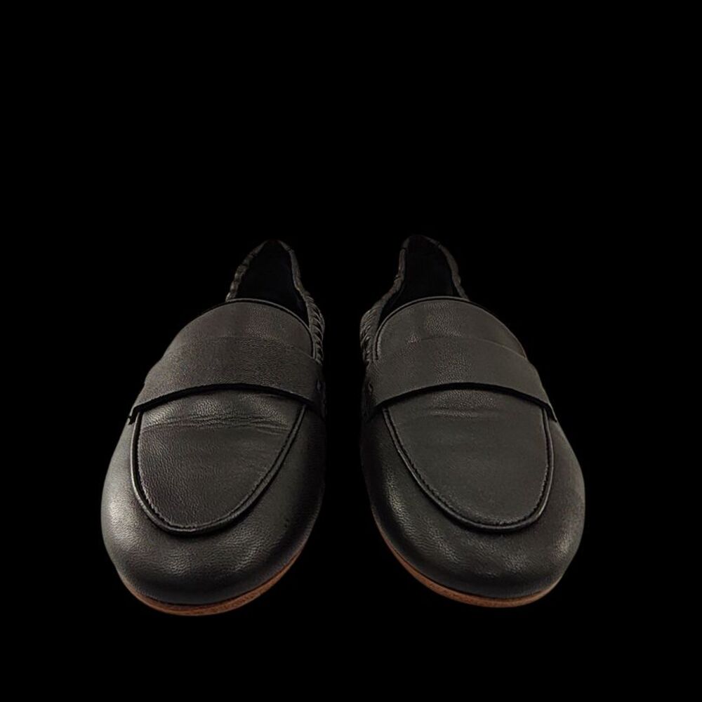 Quince Italian Leather Soft Loafer Black Shoes 5
